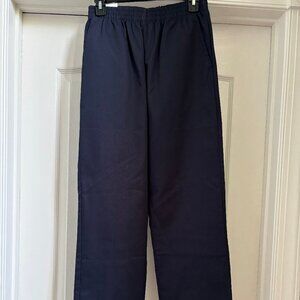 NWT Classroom School Uniforms Unisex Flat Front Pants Dark Navy Size 16 School